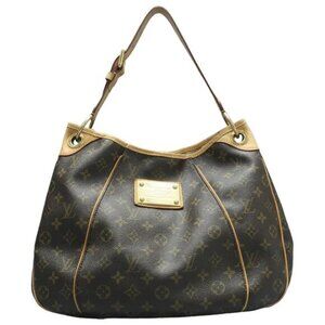 Louis Vuitton Galleria Brown Canvas Shoulder Bag 885-081325